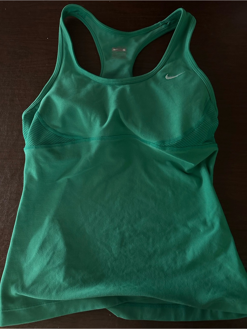Nike Green Racerback Performance Tank